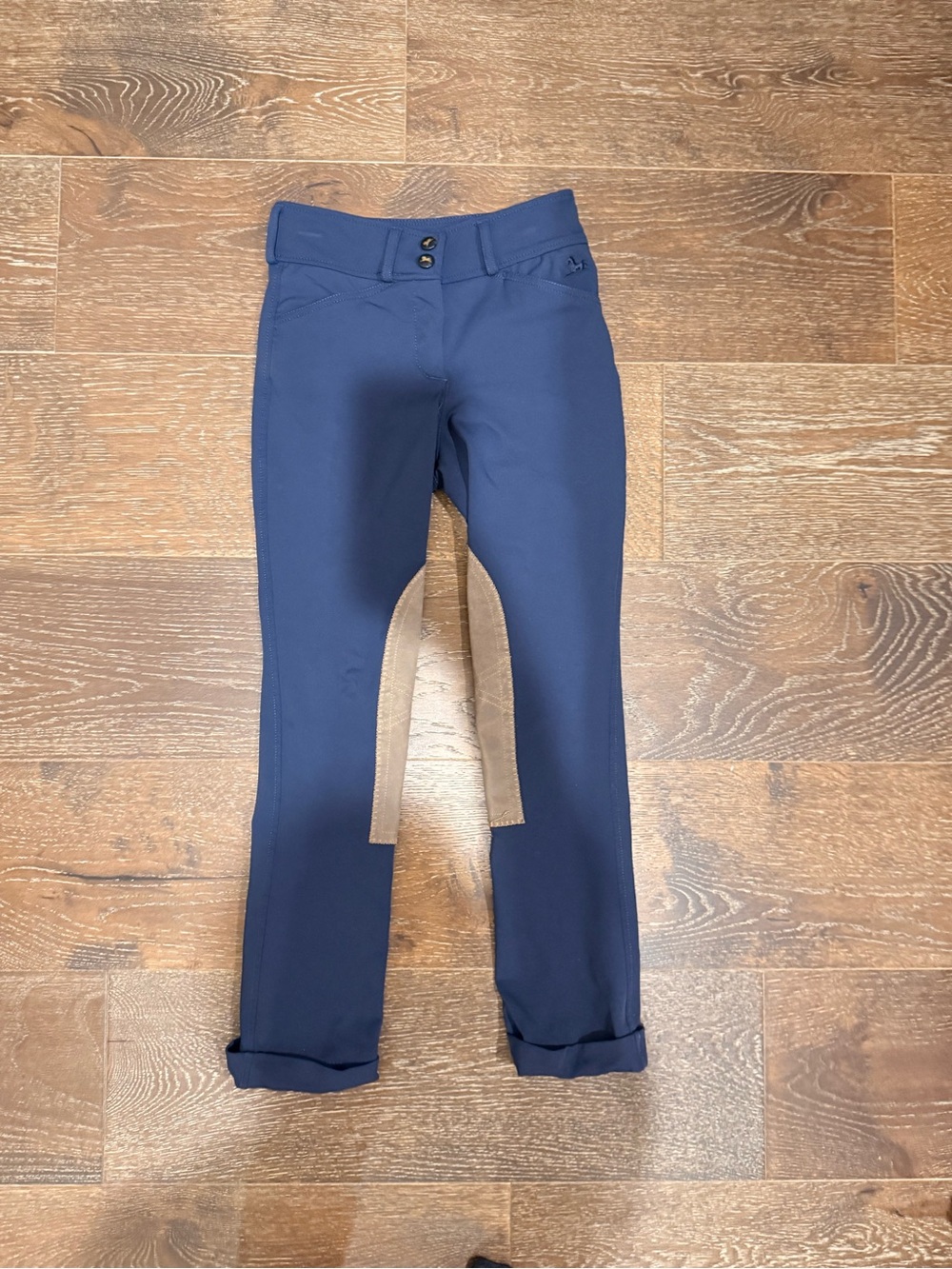 kids's Navy Stretch Riding jodphurs RJ Classics